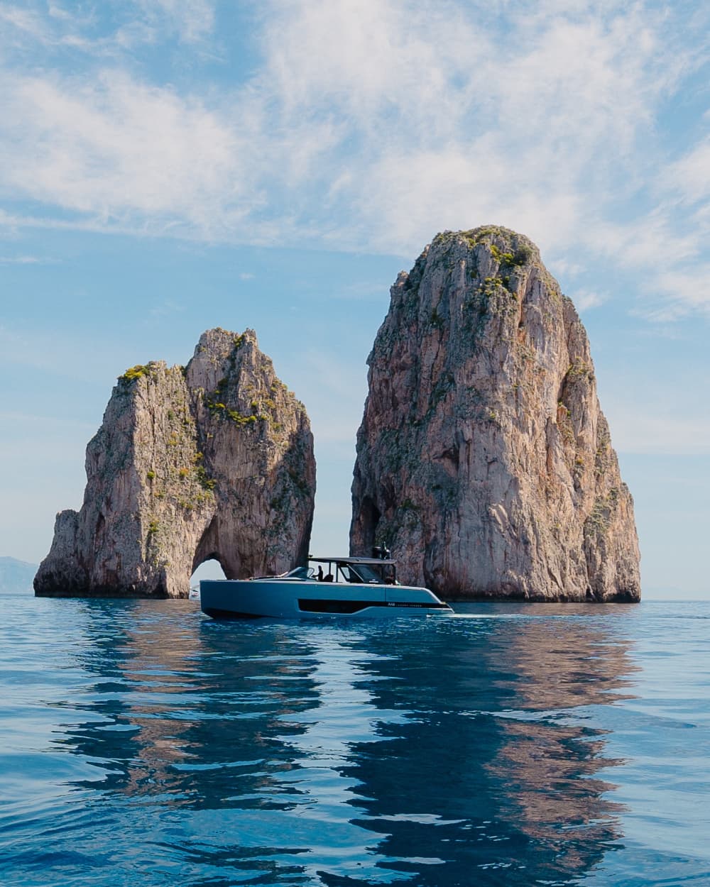 Gita privata in motoscafo intorno a Sorrento