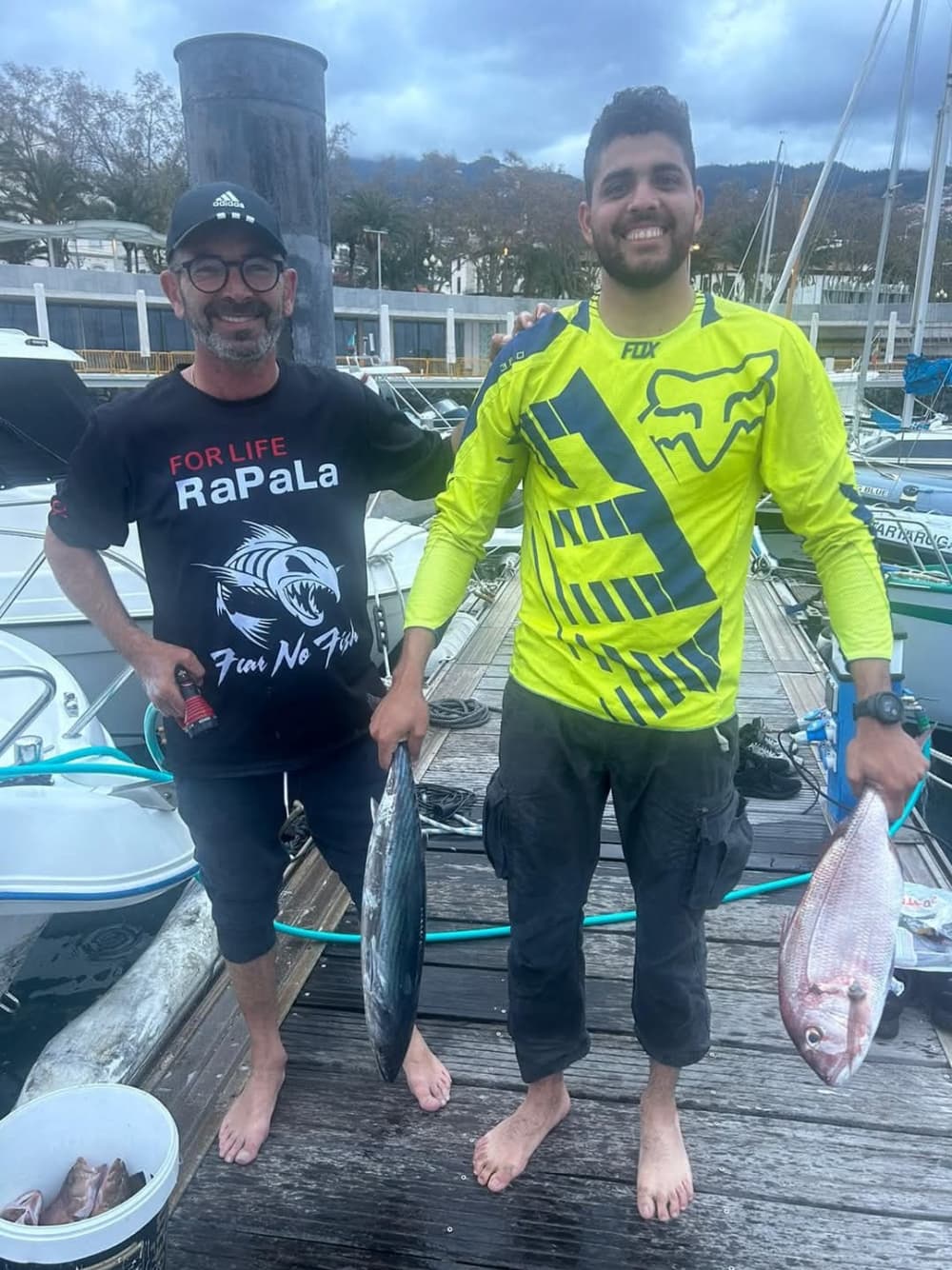 3h30 sol runt Funchal på en motorbåt