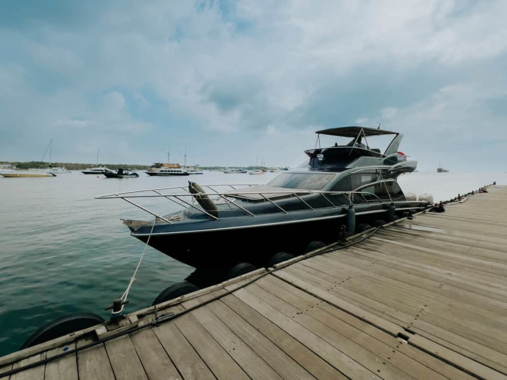 Découvrez Bali lors d'une excursion d'une journée en bateau à moteur.