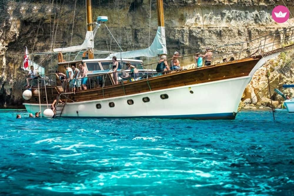 Entdecken Sie Maltas Geheimnisse: Eine private Gulet-Tagestour
