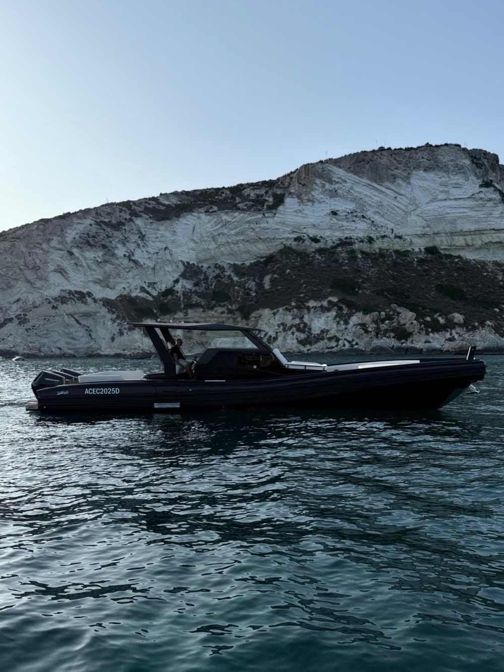 One day in Porto Cervo on a motorboat