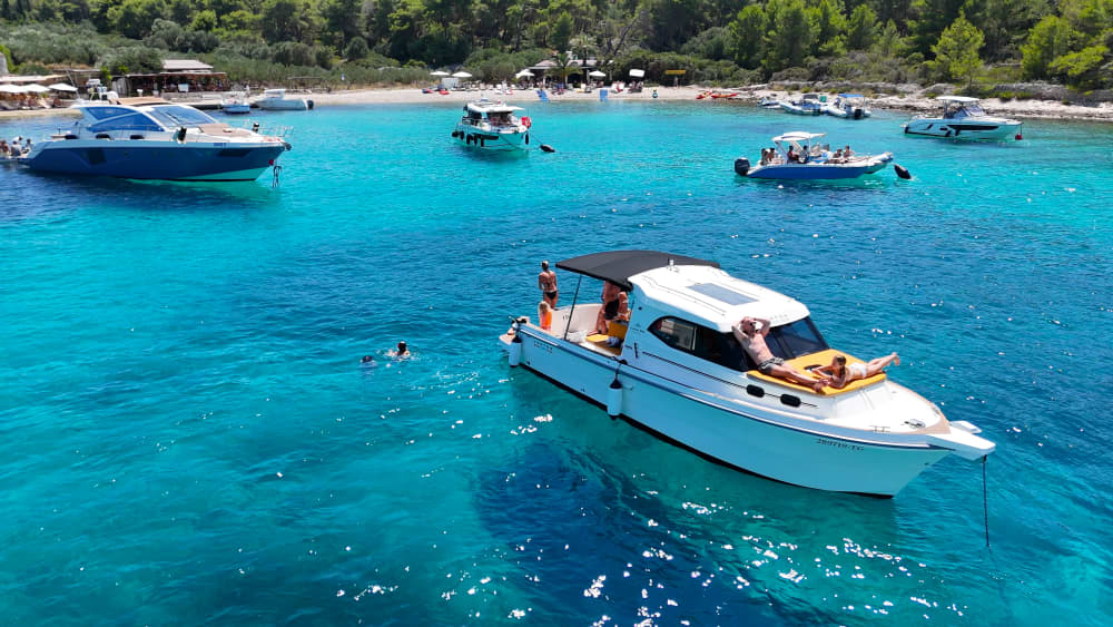 Exclusieve privétour naar de Blauwe Grot en 5 eilanden