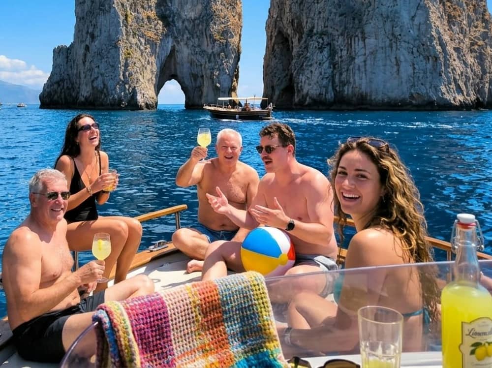 All-Inclusive Capri Luxury Cruise from Sorrento with Island Exploration