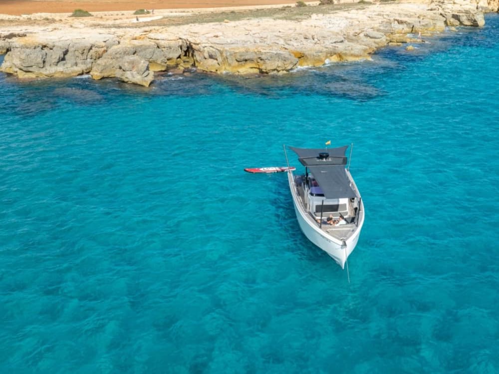 Lyxig dagskryssning på Menorca med bad och avkoppling