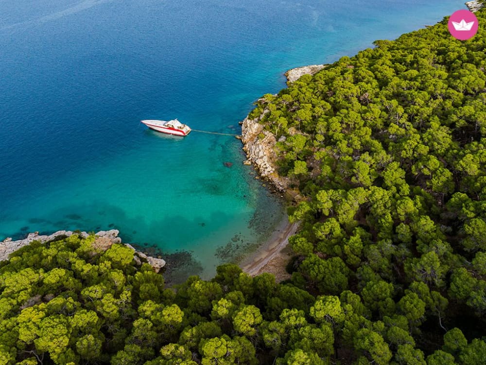 Rejs wzdłuż wybrzeża Mykonos wzdłuż południowych plaż