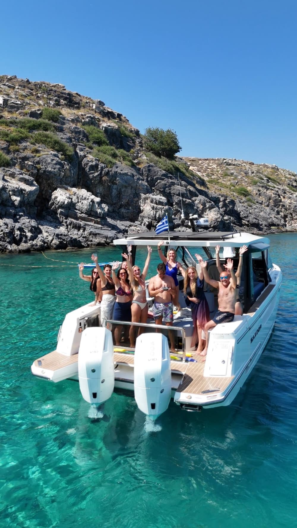 Rilassati su un motoscafo a Rodi per 4 ore