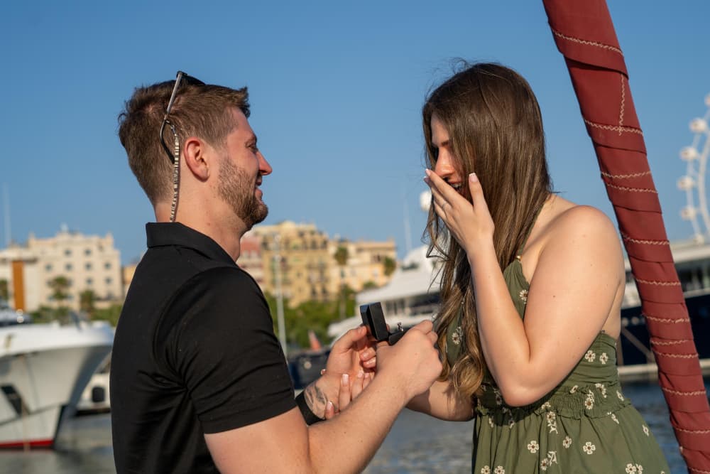 Pedida de Mano a Bordo, una experiencia íntima e inolvidable