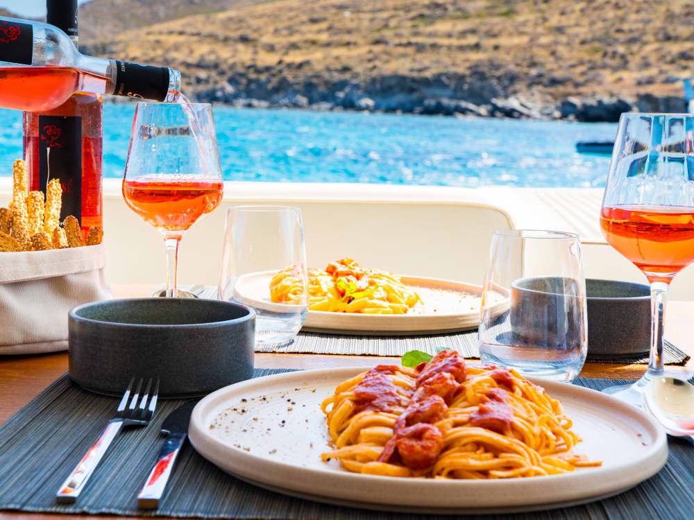 Half-Day Escape to Rhenia & Delos – A Luxurious Cycladic Getaway