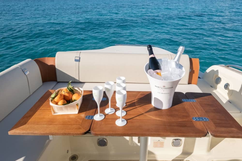 Experiência de barco de 8 horas de Ibiza a Formentera