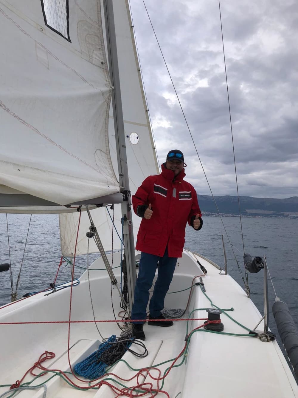 Całodniowy rejs żaglówką Beneteau First 7,5m w Kaštel Stari/Split