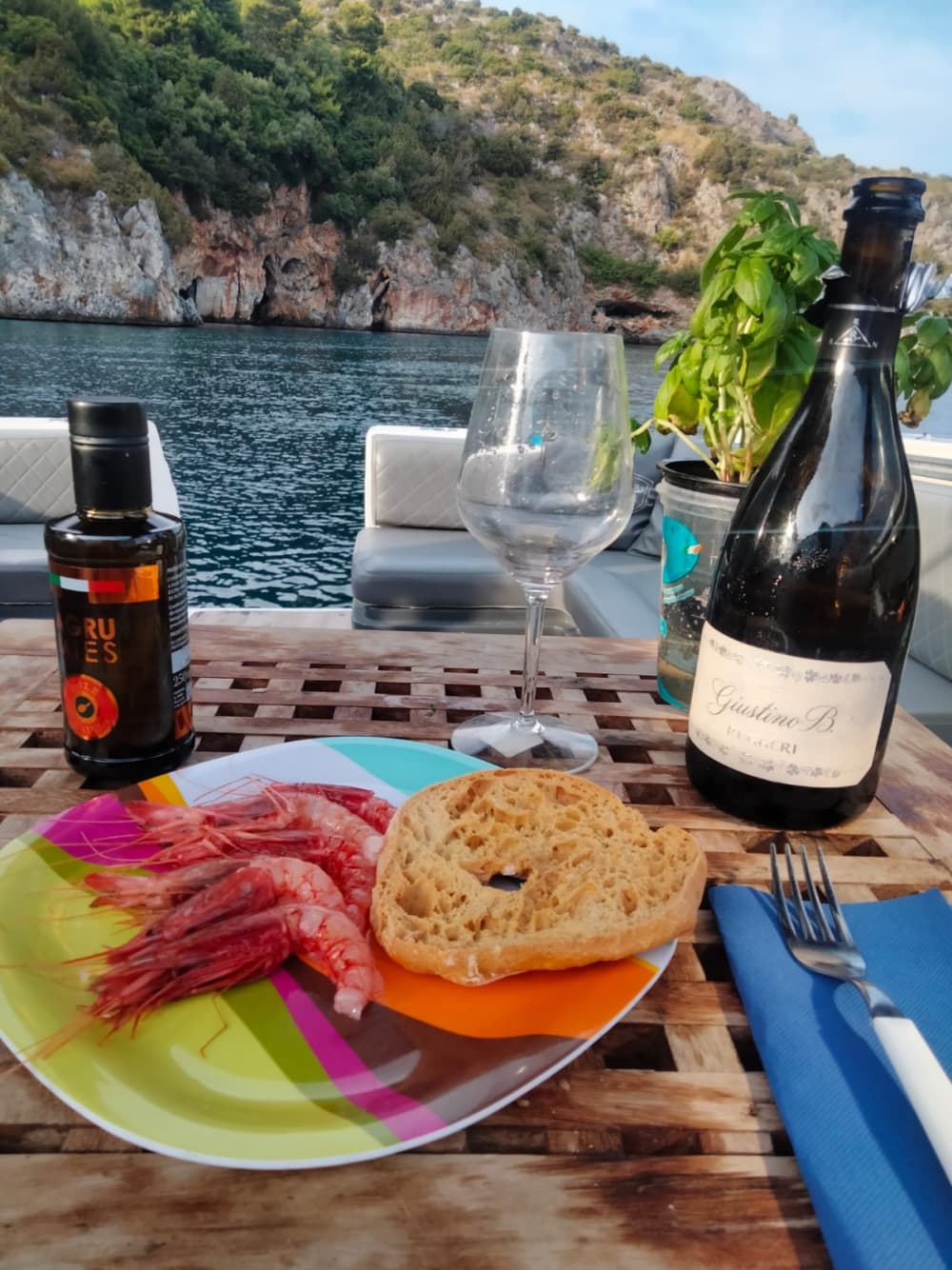 Ein Tag auf einem Boot entlang der Maratea-Küste