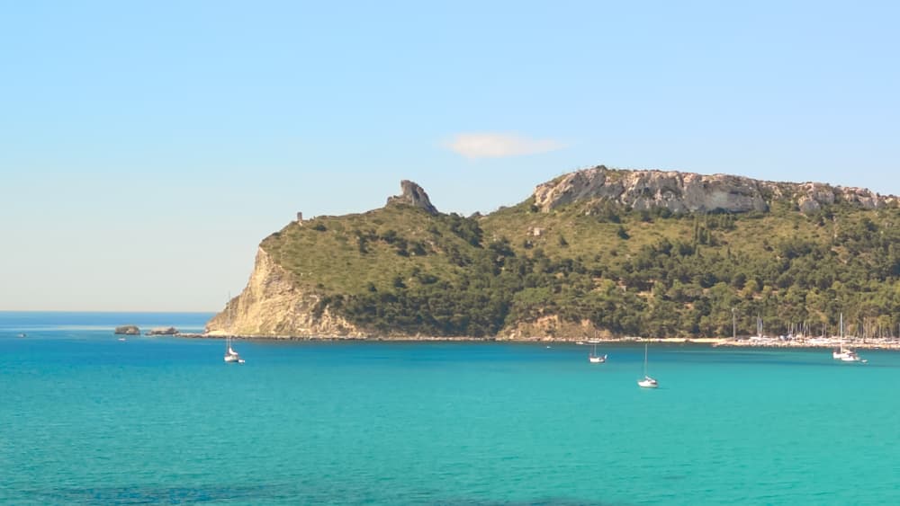 Dinghy Tour from Cagliari to Villasimius, Between Coves and Crystal-Clear Sea