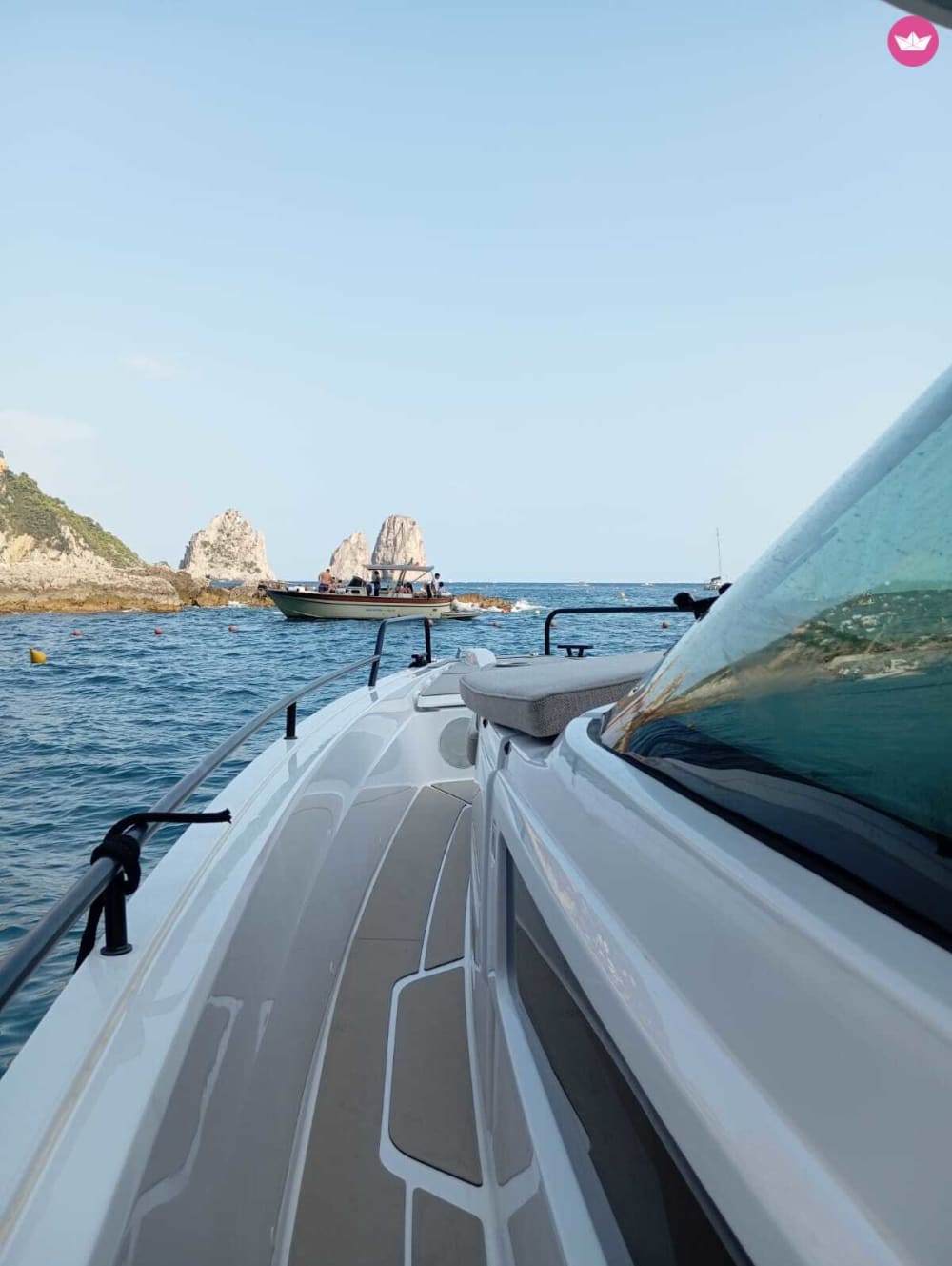 Ganztägiges Bootserlebnis an der Capri- und Amalfiküste