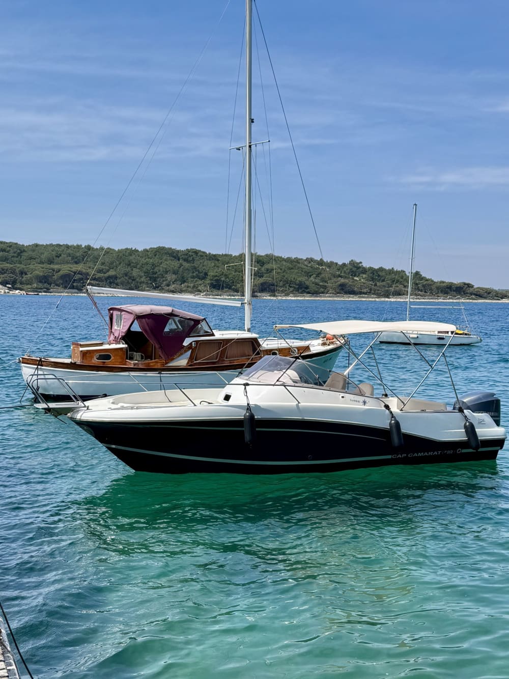 Esplora le baie nascoste di Mali Lošinj a bordo di una barca a motore.