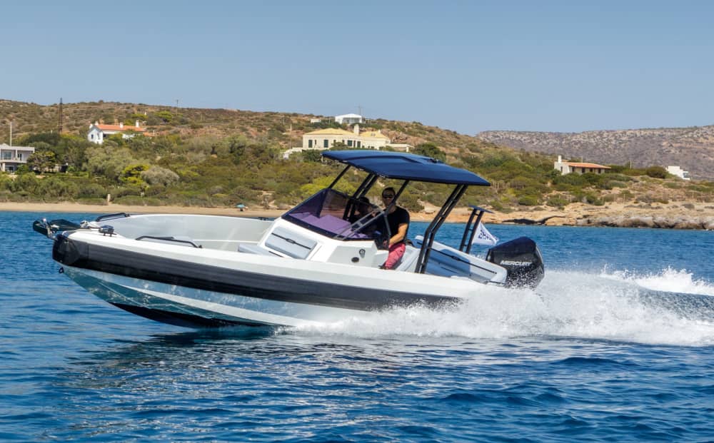 Discover Porto Cheli on a motorboat for 8h