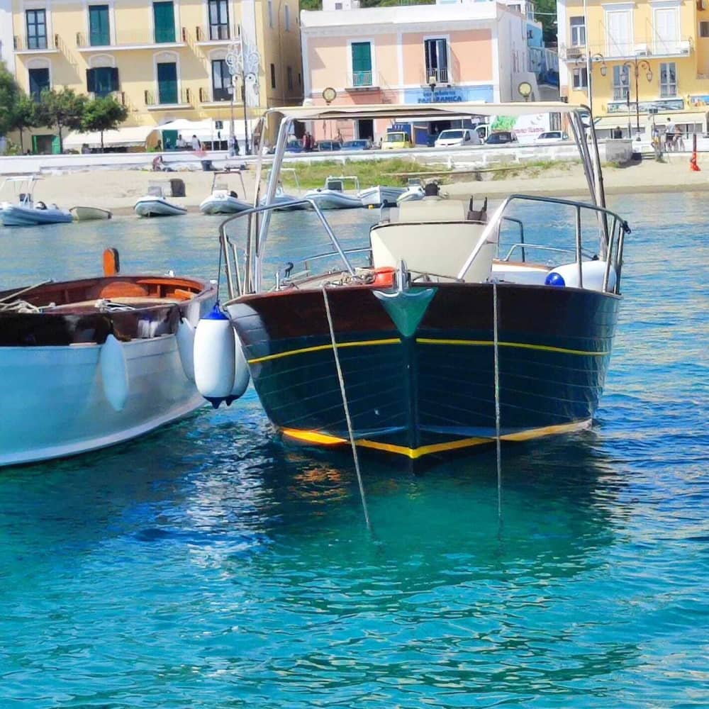 Seu barco a motor particular para um dia em Ponza