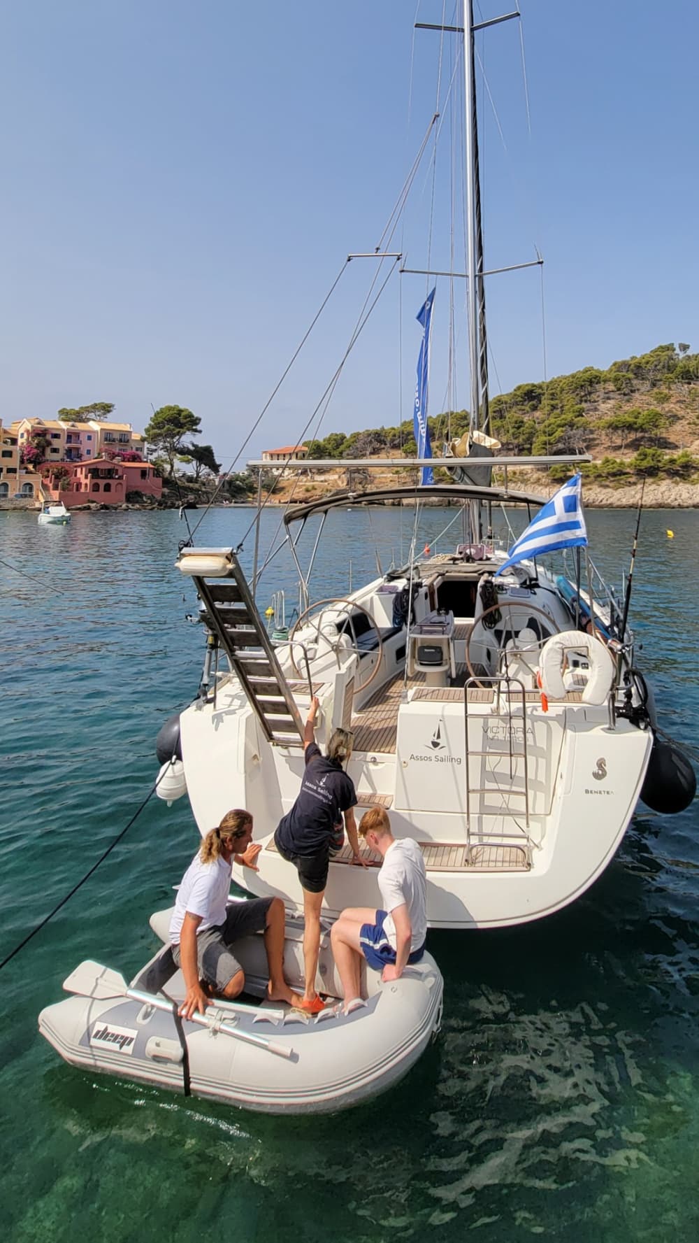 Private 9h sailing trip in Asos
