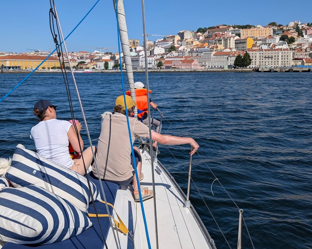 4-Hour Lisbon Family Cruise with Swim & Snacks