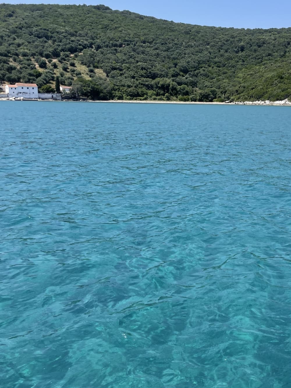 Blanc, bleu et divin : une journée complète sur un bateau à moteur