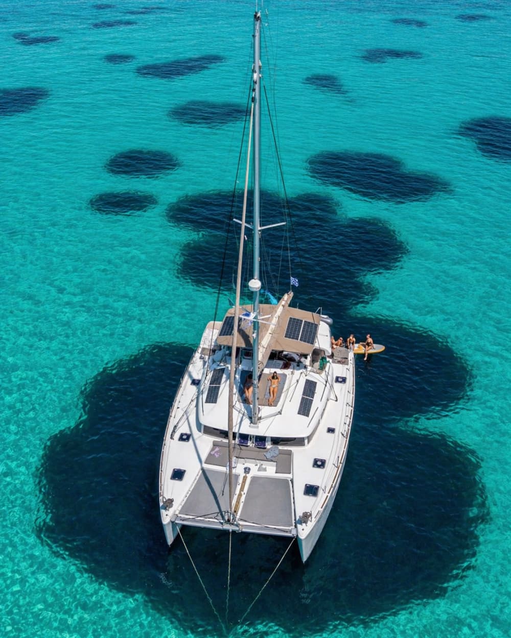 Urban Sea Escape: privé catamarancruise van een hele dag (8 uur), Atheense Rivièra