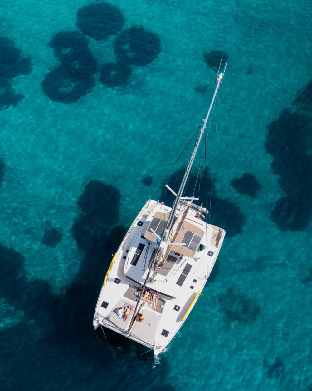 Preparatevi alla gioia: una giornata intera di autentica navigazione a vela ad Atene su un catamarano.