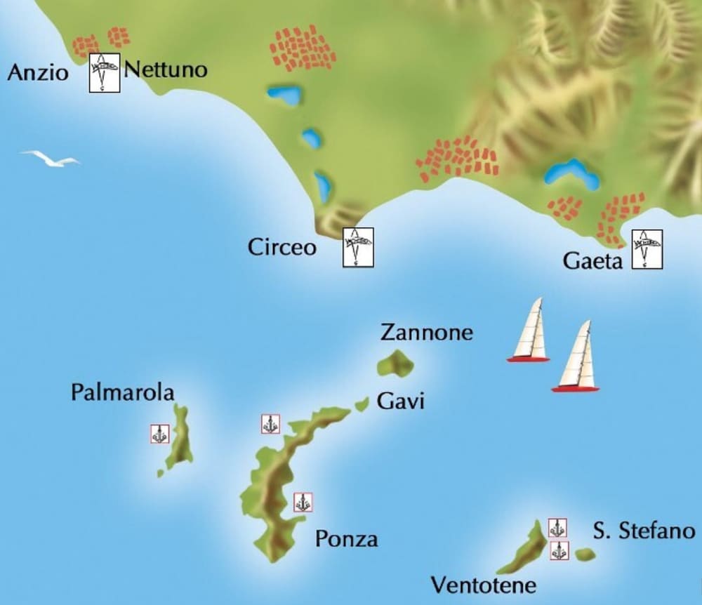 Scopri Formia a bordo di un motoscafo per 9 ore e 30 minuti.