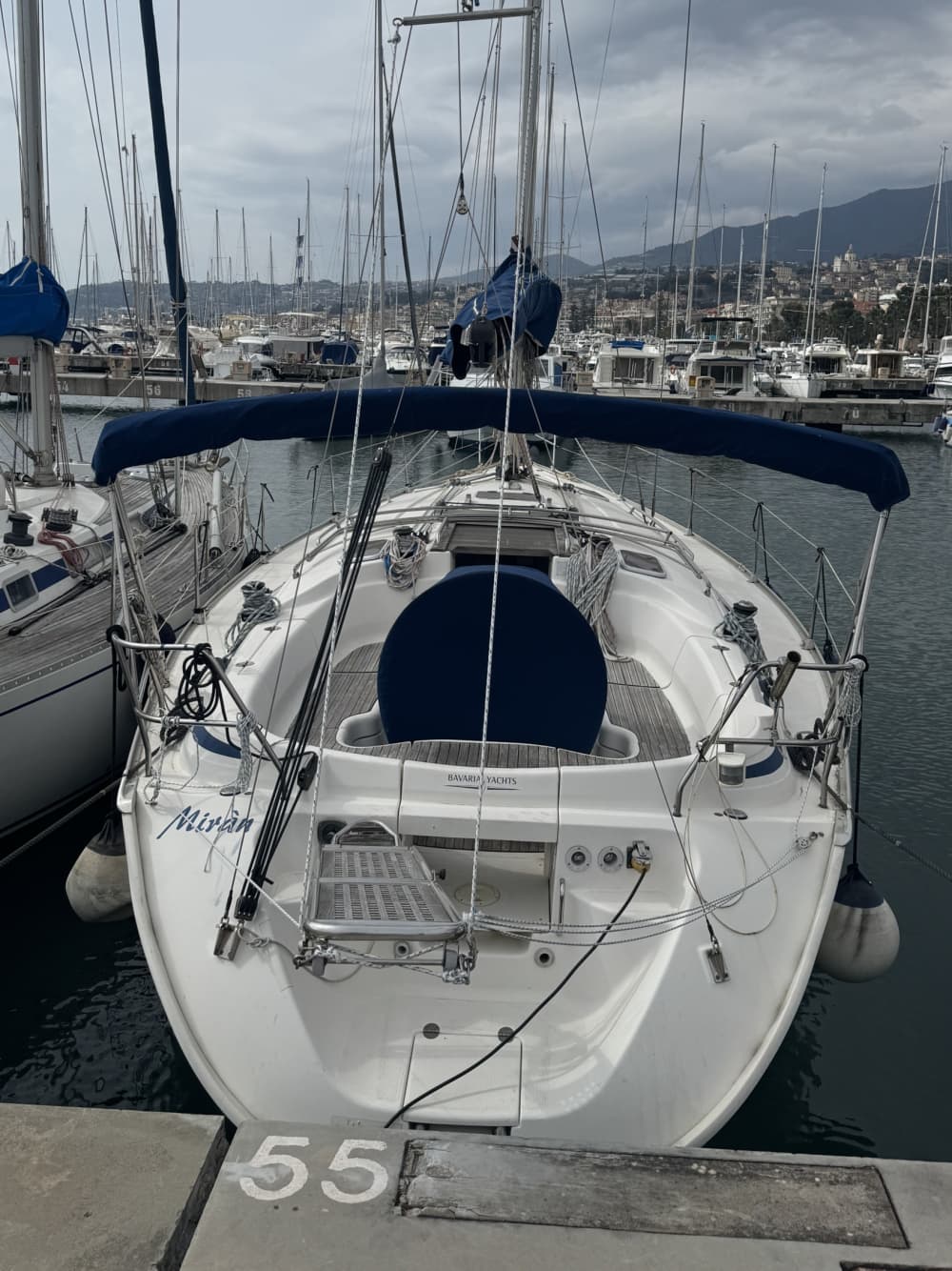 Enjoy a full day of sailing in Sanremo on a sailboat