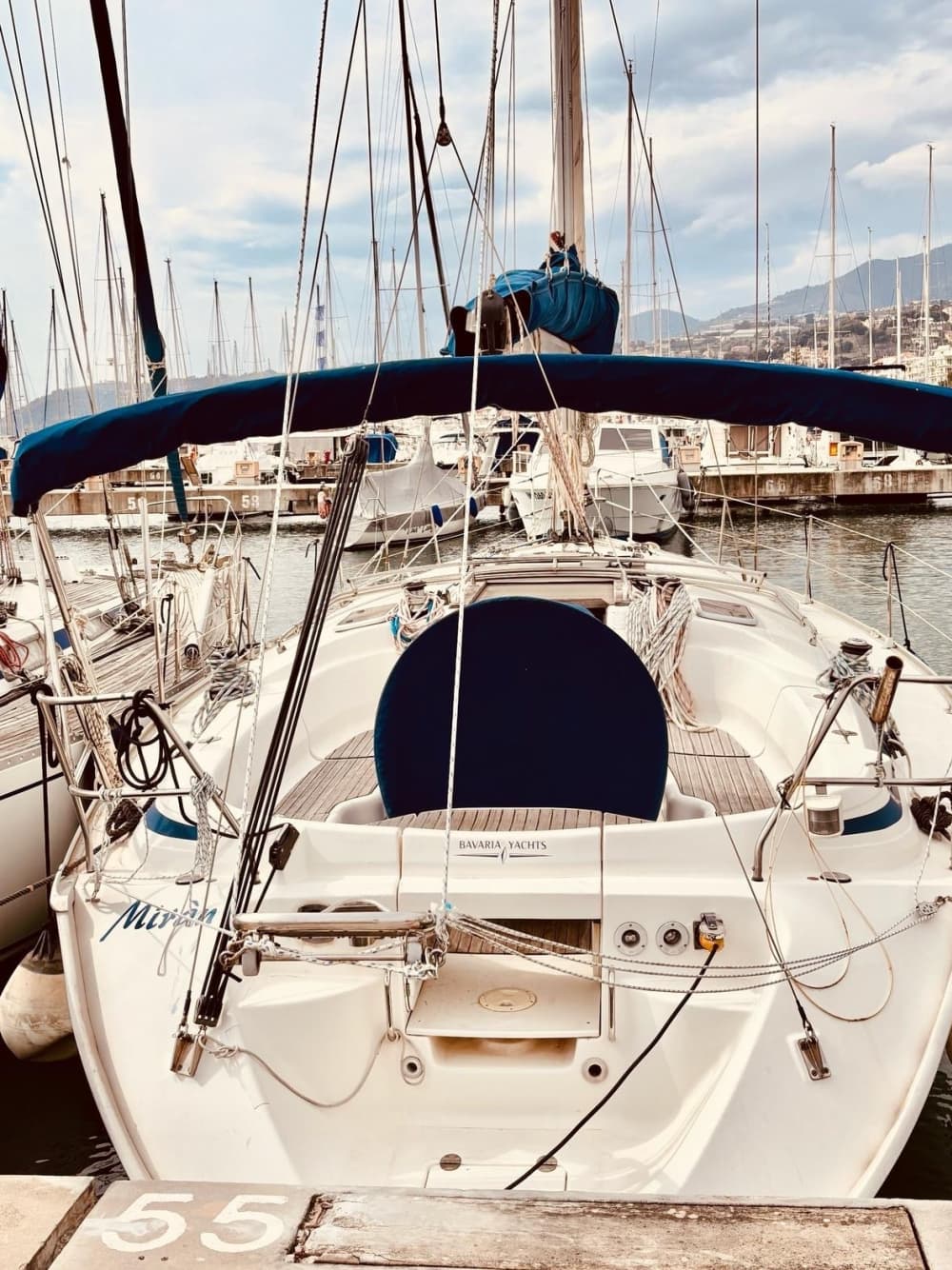 Enjoy a full day of sailing in Sanremo on a sailboat