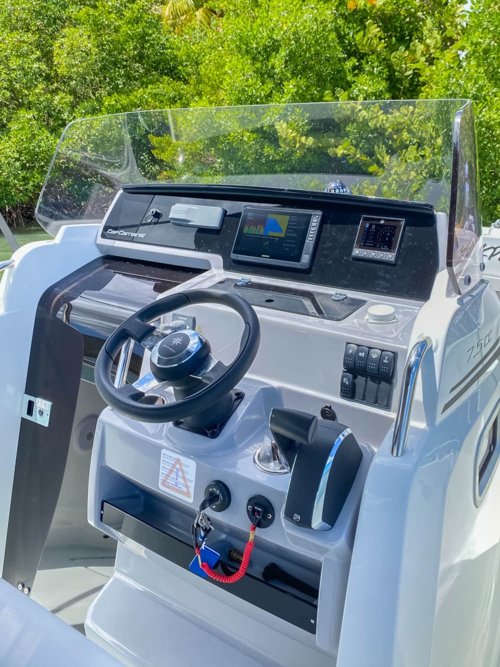 Explorez Fort-de-France en bateau : une journée complète sur l'eau à bord d'un bateau à moteur