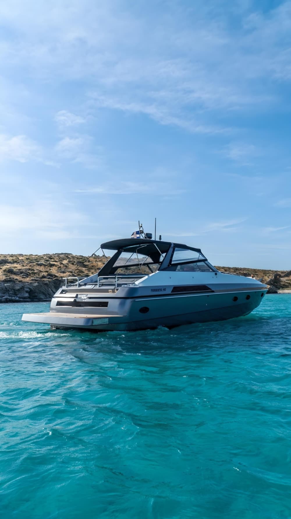 Jeden dzień na Mykonos na jachcie motorowym
