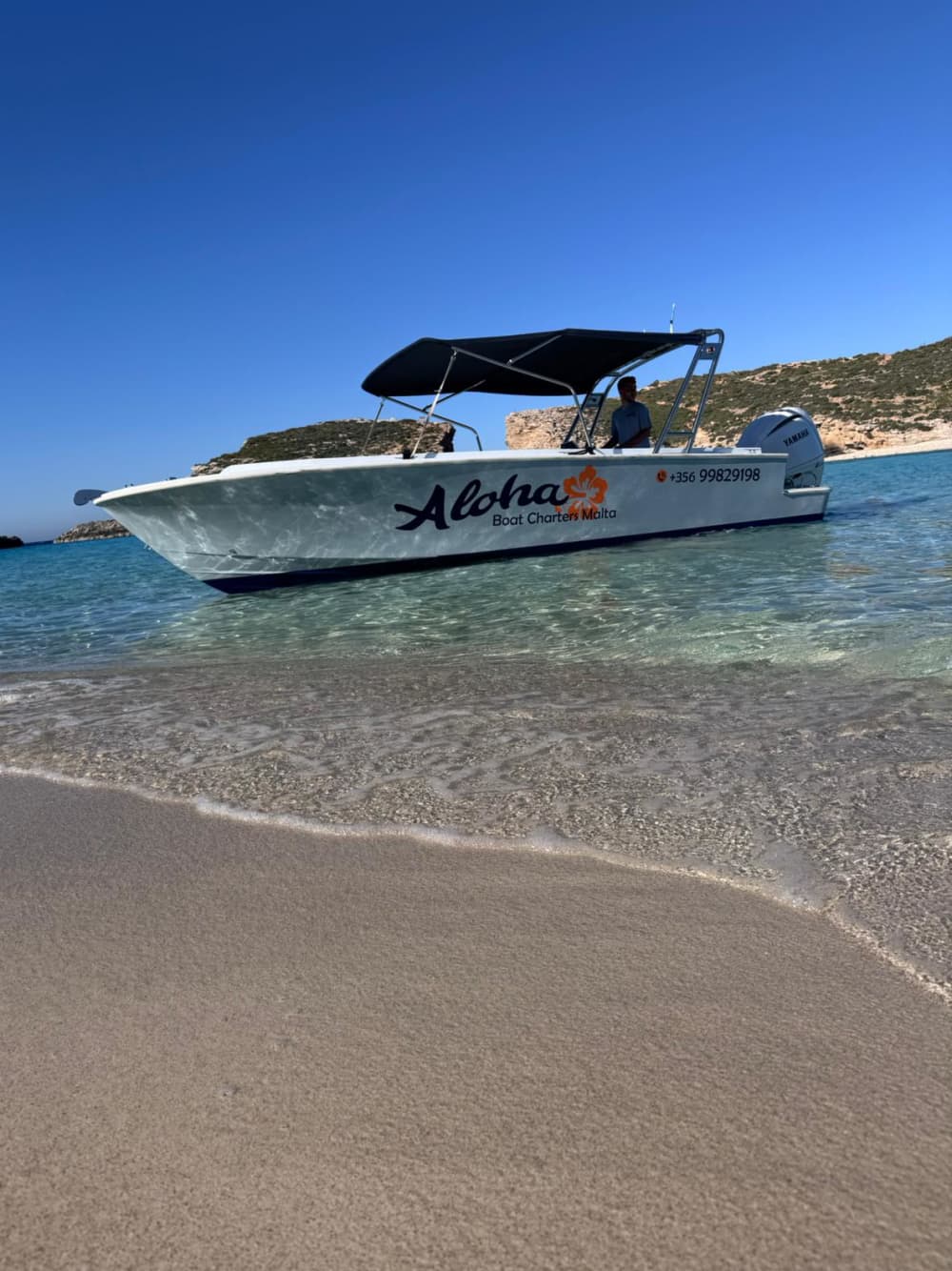 Laguna Blu, gita in barca alla Laguna di Cristallo