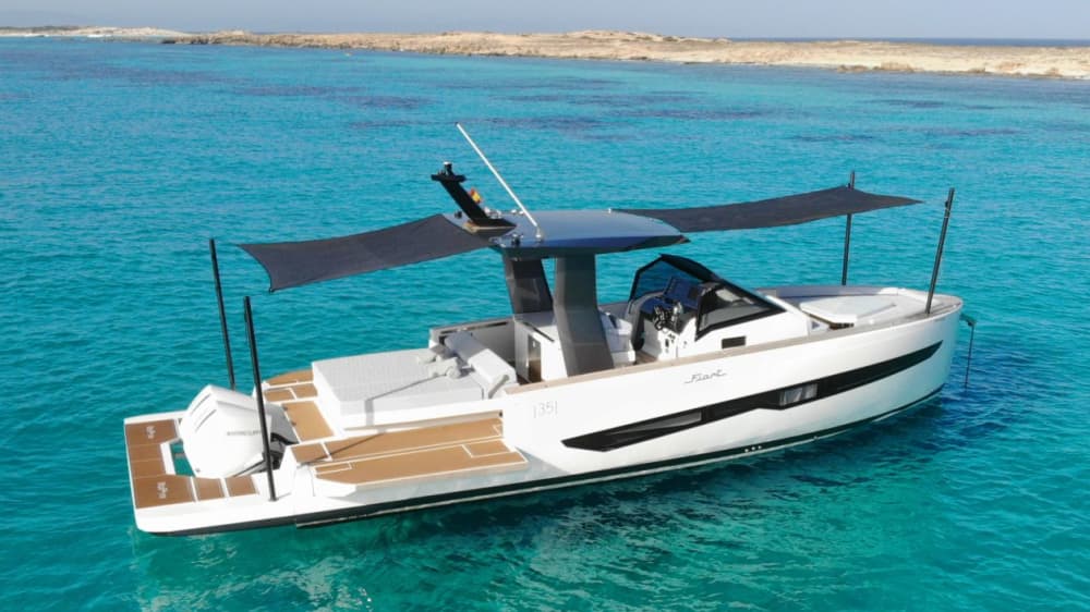 Charter de día en la costa sur de Ibiza y Es Vedrà