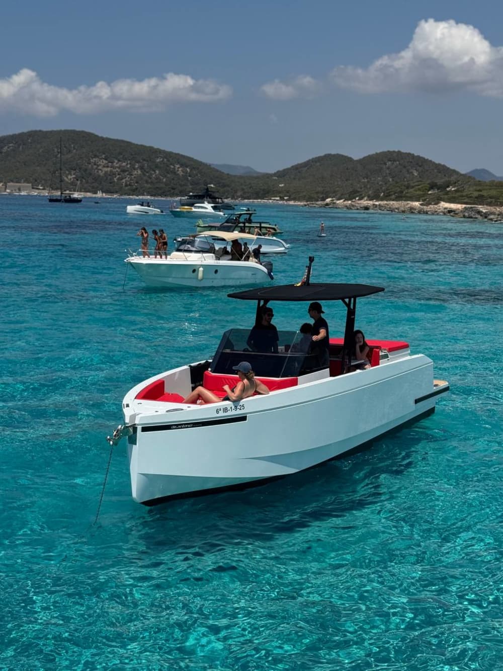 Évadez-vous à Cala Saona : Formentera via Cala Pluma et Espalmador