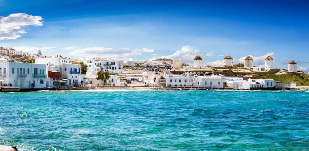 Rhenia, Delos e Costa Sul de Mykonos | Excursão de um dia inteiro em iate privado