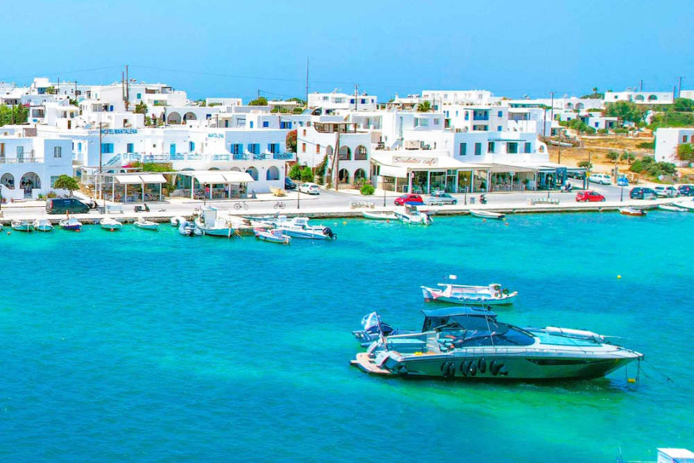 Antiparos, Panteronisi & Despotiko | Full-Day Private Yacht Excursion