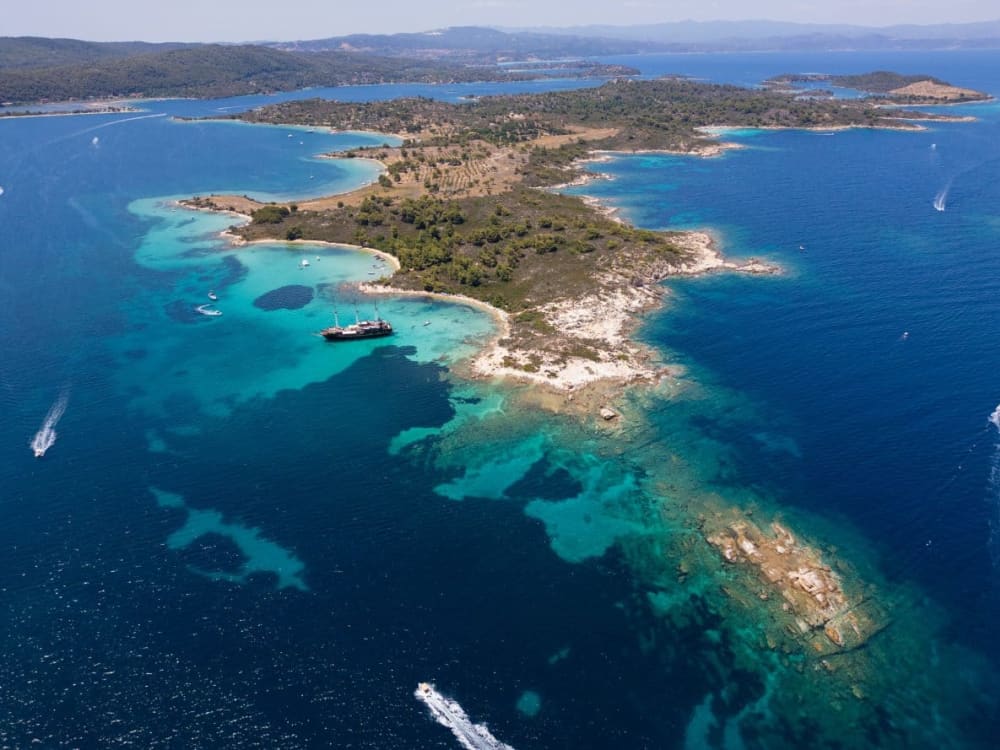 Ammouliani Discovery – Navigazione tranquilla e soste per il bagno