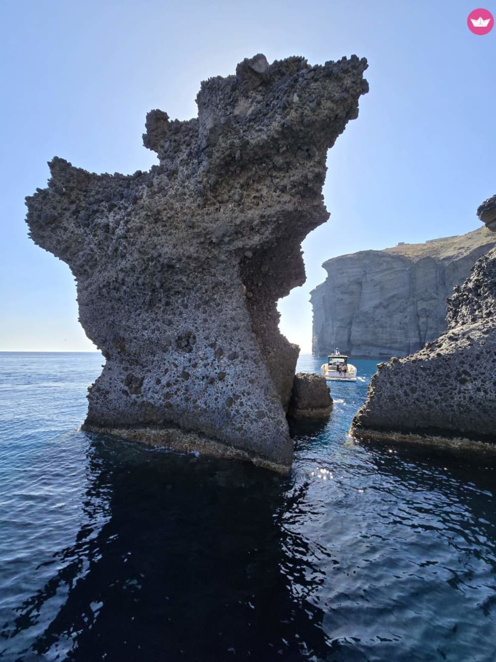 Bali 4.1: Santorini Morning Magic: Catamaran Cruise to Red Beach, White Beach, Volcano & More!