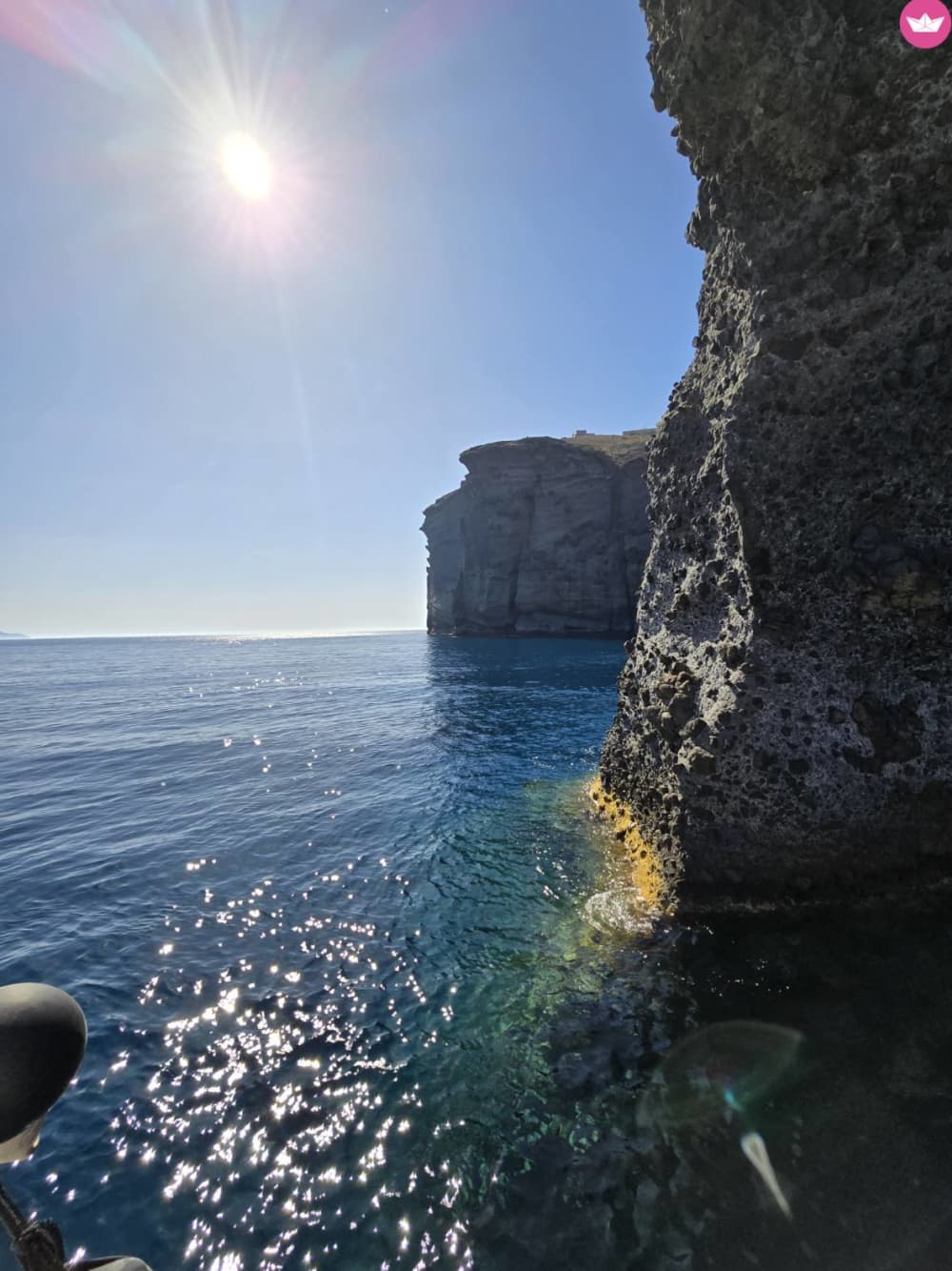 Bali 4.1: Santorini Morning Magic: Catamaran Cruise to Red Beach, White Beach, Volcano & More!