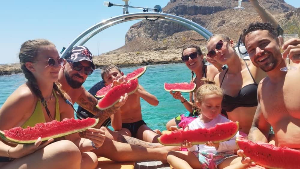 Private Luxury Boat Trip to Menies Beach & Hidden Bays from Kissamos Port.