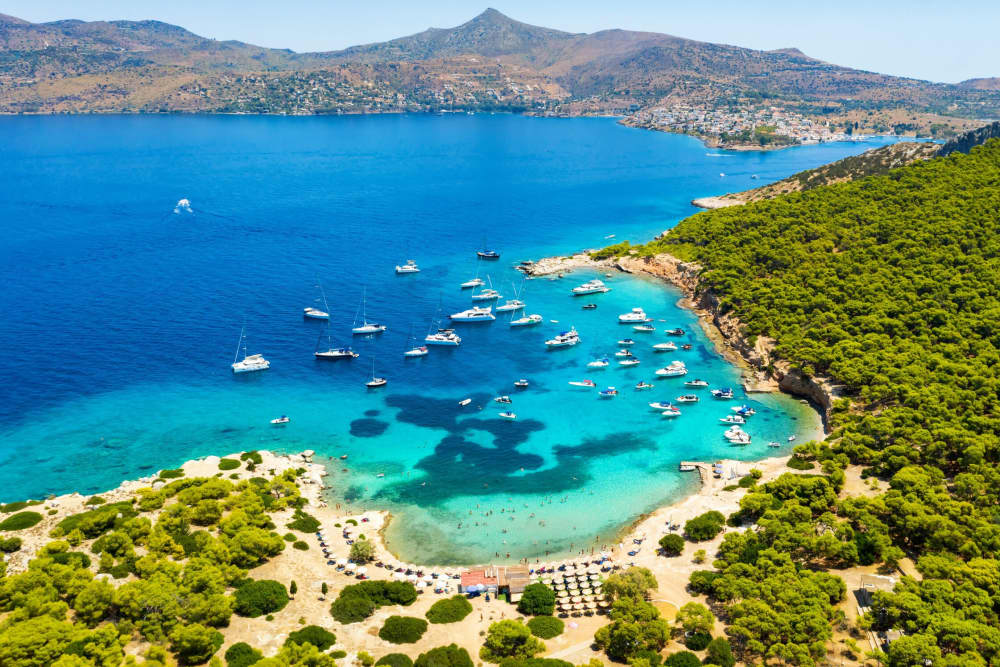 Golden Hour at Cape Sounio – Semi-Private Sunset Sailing Experience