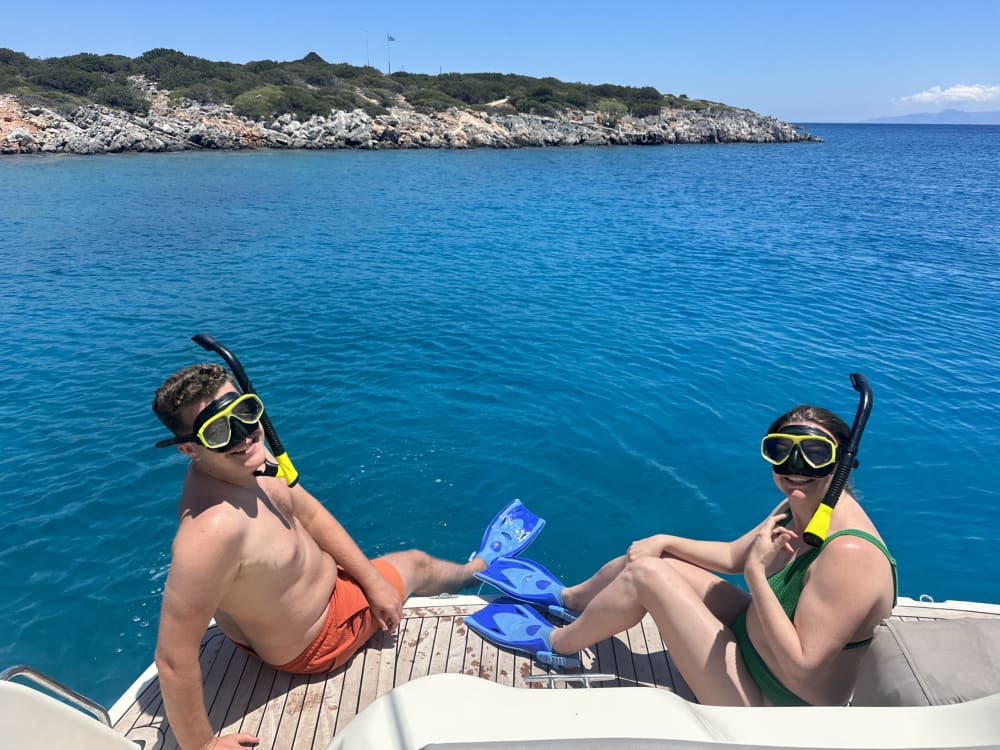 Journée en yacht à Agios Nikolaos, en Crète