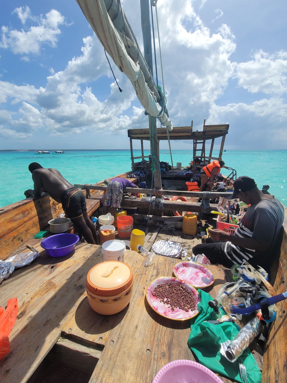 Escapada de día completo en velero: de Nungwi a la isla de Mnemba