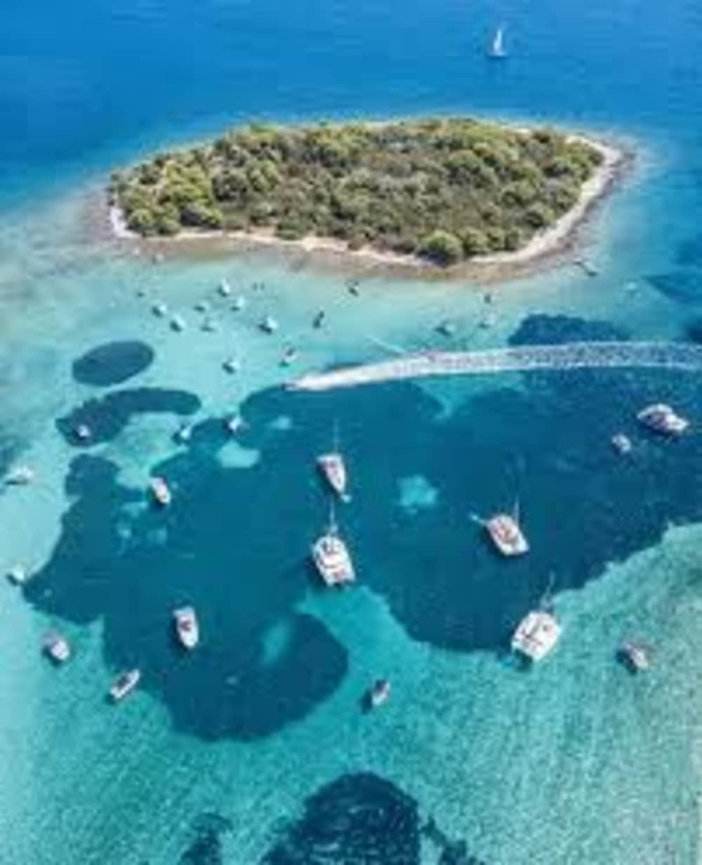 Prywatne, wliczone w cenę, Blue Lagoon Bliss: pływanie, nurkowanie z rurką i spacer po Trogirze