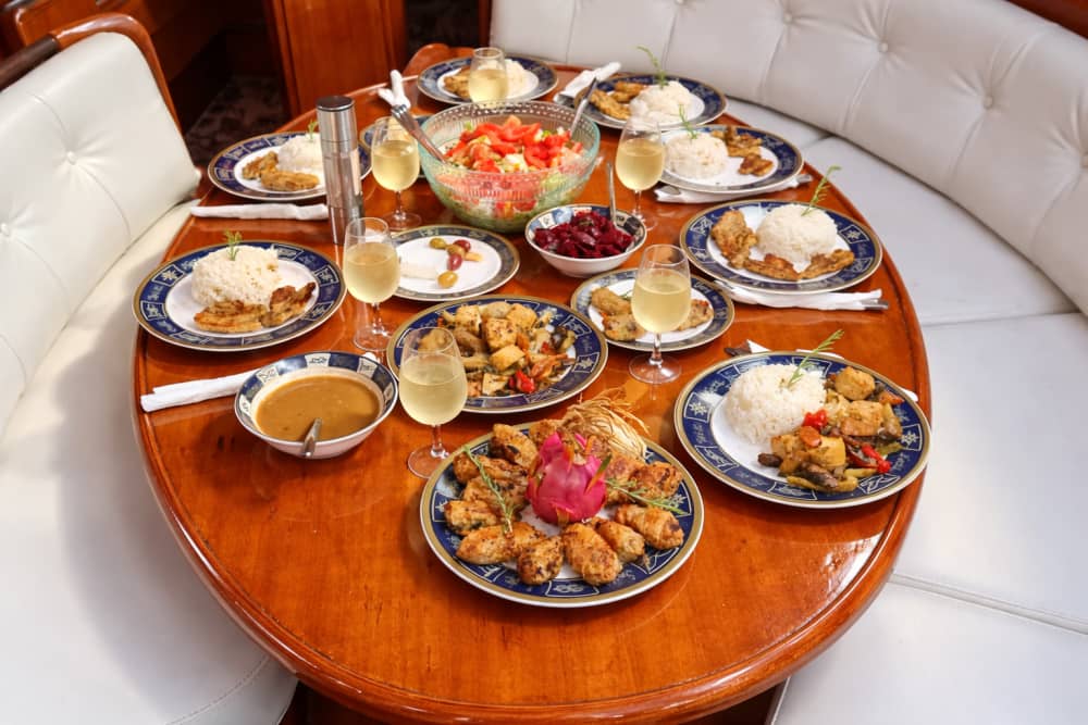 Rhodes Private Luxury Sailing Yacht Experience – Sail to Stunning Islands with Gourmet MediterAsian Lunch, Champagne & Cocktails and Premium wines