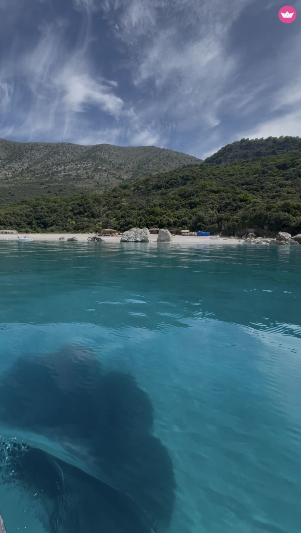 Från Saranda till Himara – Privat båttur med stränder och historia