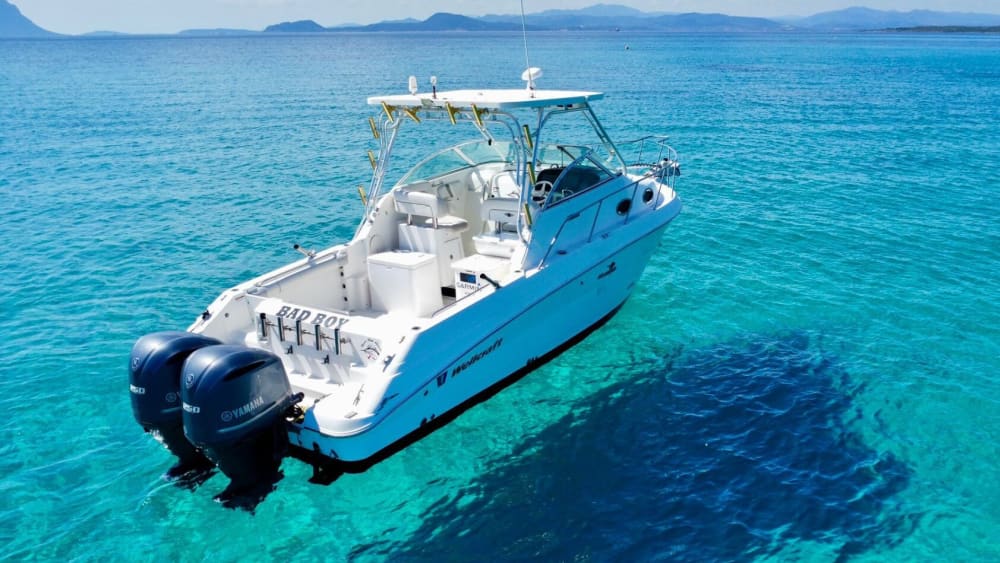 Ilhas Joias da Sardenha: Aventura WellCraft 27 de dia inteiro