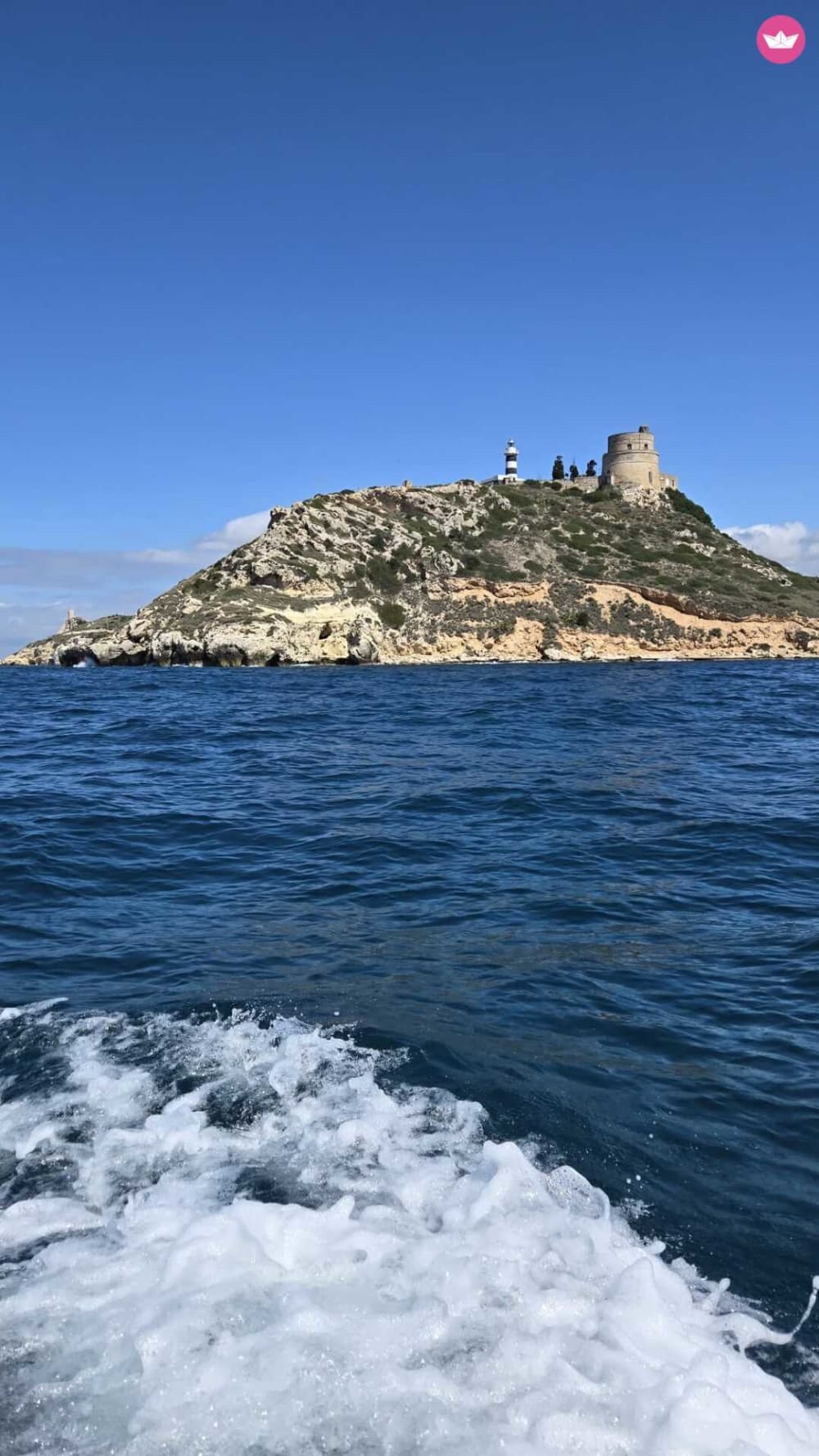 De pareltjes aan de kust van Cagliari: boot- en snorkeltocht Sella del Diavolo
