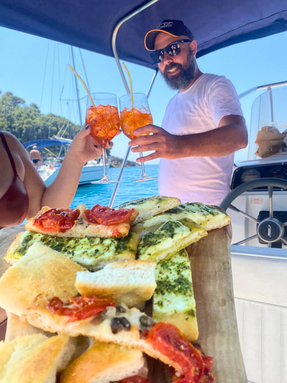 Sunset Aperitif on the Sea: Golden Magic in Porto Venere