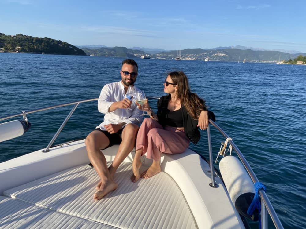 Sunset Aperitif on the Sea: Golden Magic in Porto Venere