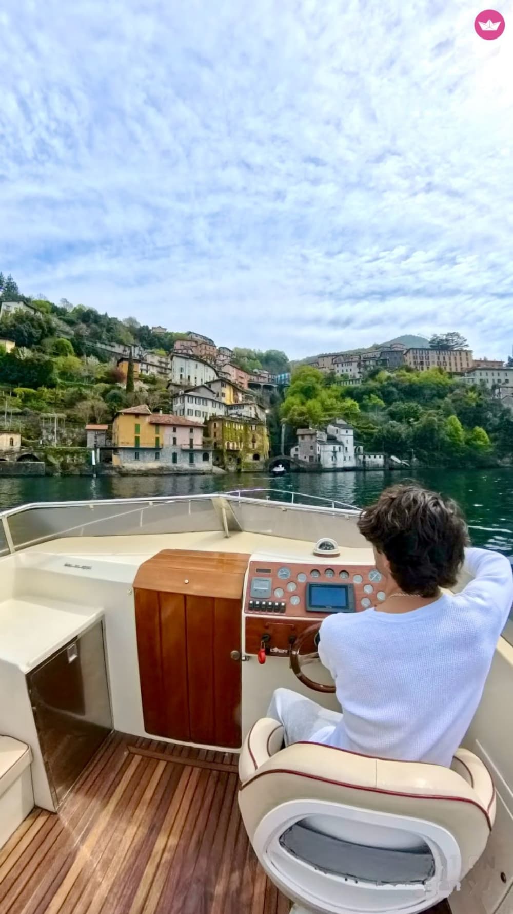 Lake Como Sunset & Aperitivo: Vintage Yacht Experience